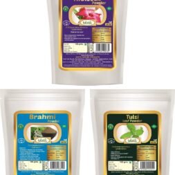 Hibiscus, Brahmi and Tulsi Powder