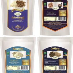 Safed Musli, Ashwagandha, Kaunch Seed and Gokhru Powder