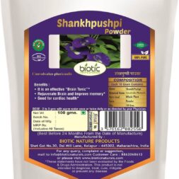 Shankhpushpi Powder - Best Herbal powder for improve memory and Herbal powder for anxiety insomnia and dementia and for cardiac health