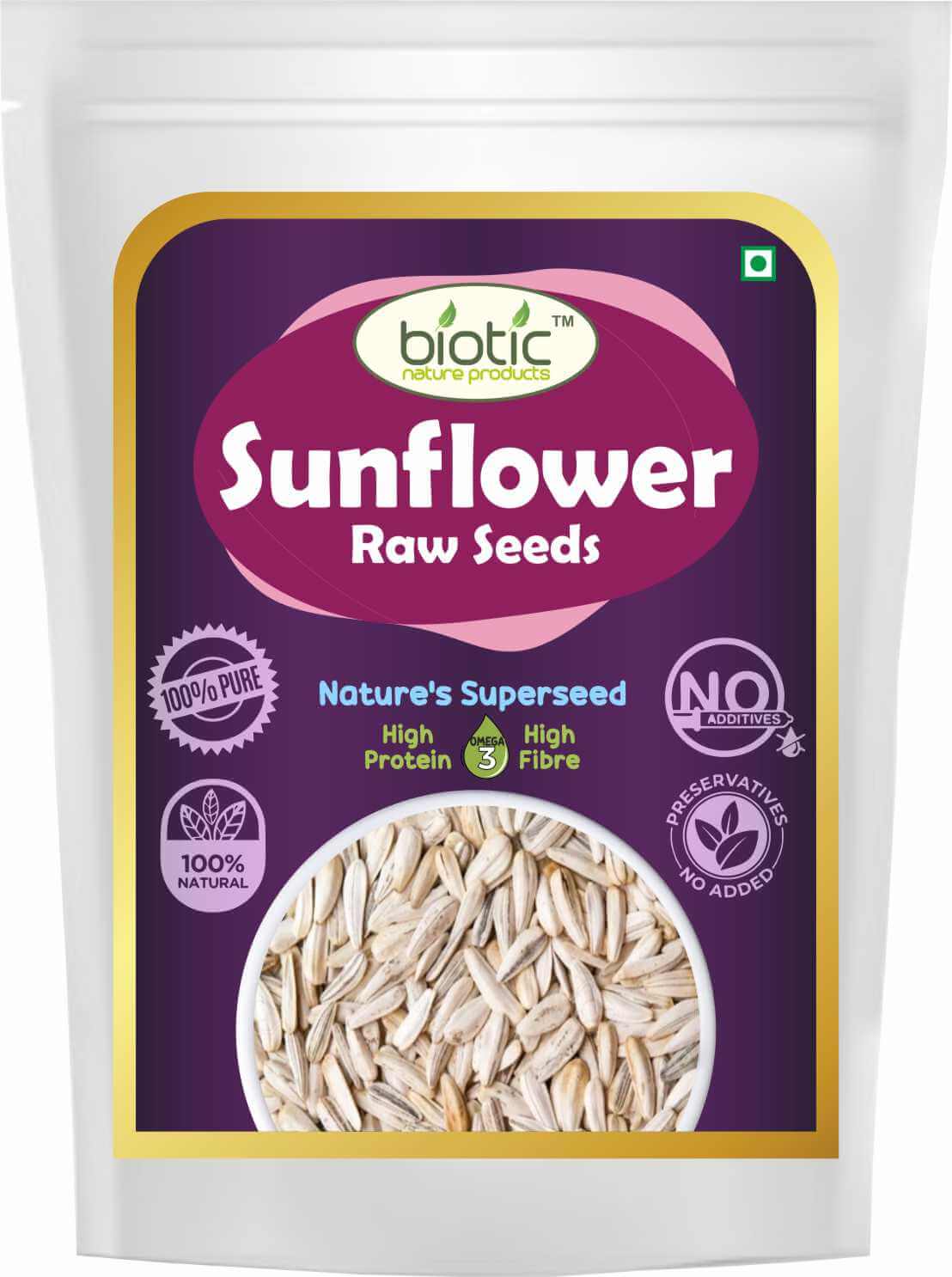 Raw Sunflower Seeds for Eating