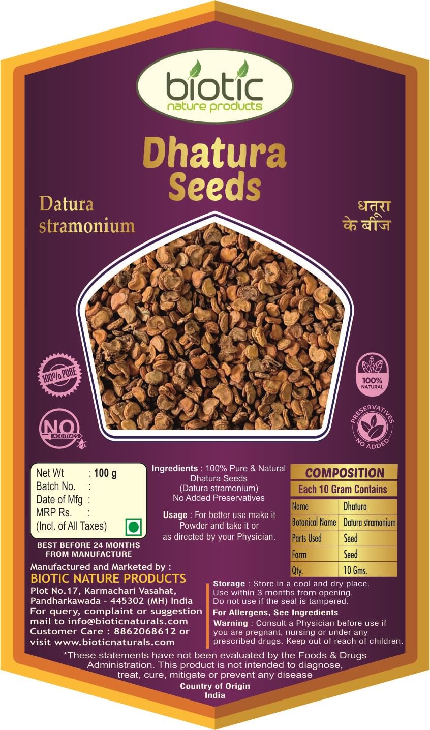 Datura Seeds - Moonflower Seed - Dhatura Flower Seeds - Dhatura Beej - Image 2